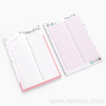 Schedule Daily To Do List Planner Notepad